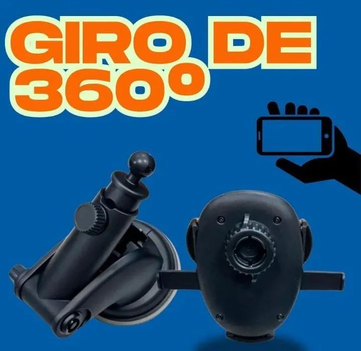 Suporte de Celular p/ Carro Trava Automático - Foto 2