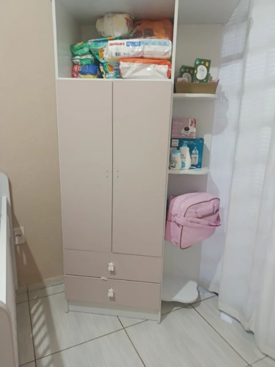 Guarda roupa de bebê 