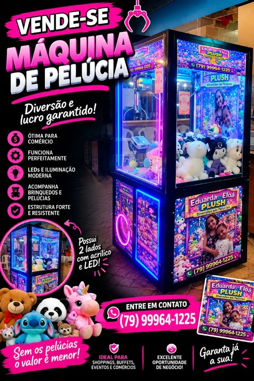 Máquina de pelúcia