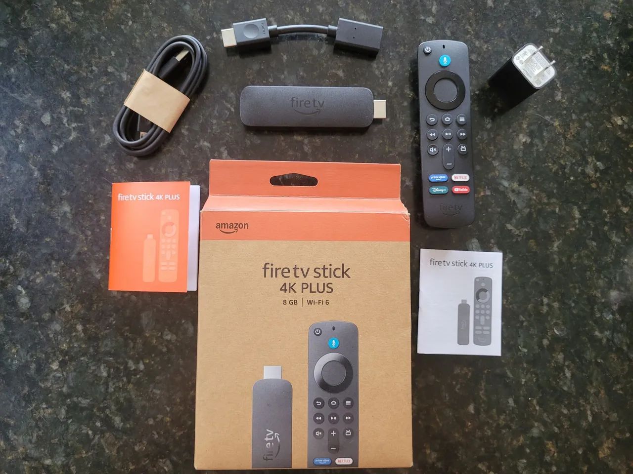 Amazon Fire TV Stick 4K Plus | Original | Comando de Voz Alexa