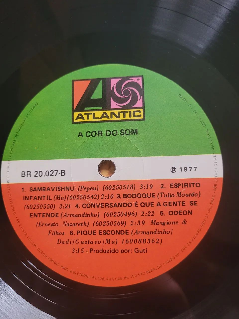 Disco de Vinil  A Cor do Som, de 1977 - Foto 4
