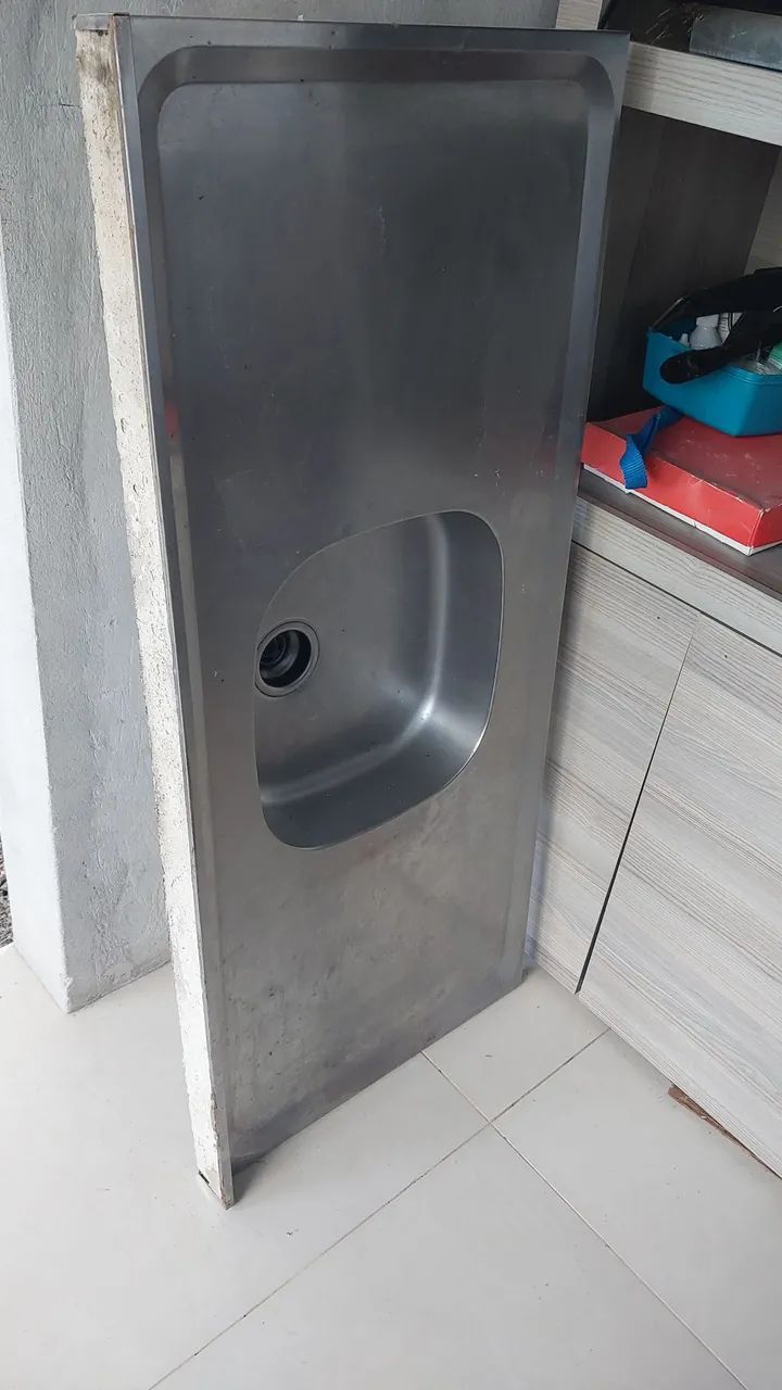 Cuba de inox e concreto usada - Foto 3