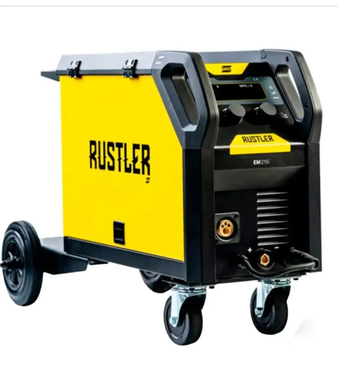 Máquina De Solda Inversora 220v 200a - Esab Rustler Em 215i