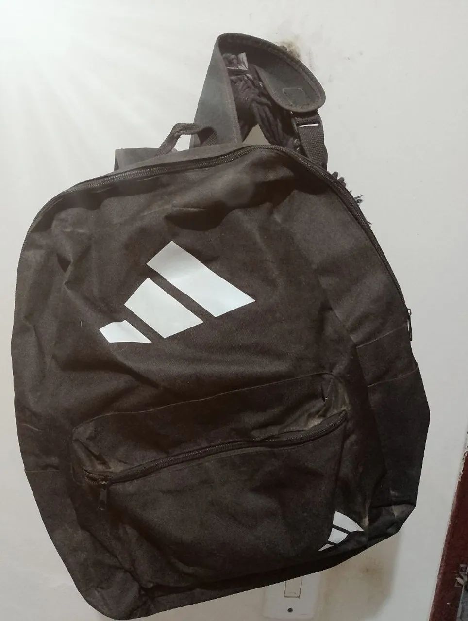 MOCHILA ADIDAS COM LISTAS BRANCAS  - Foto 3