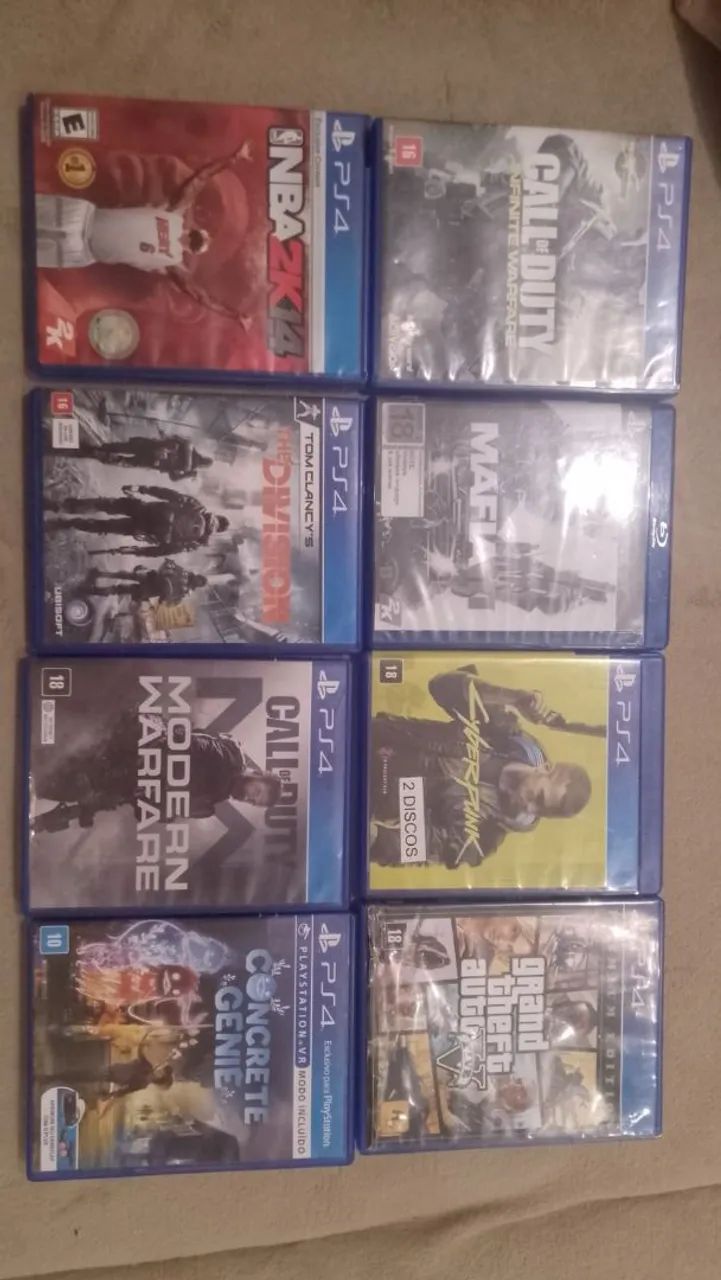 Jogos de ps4