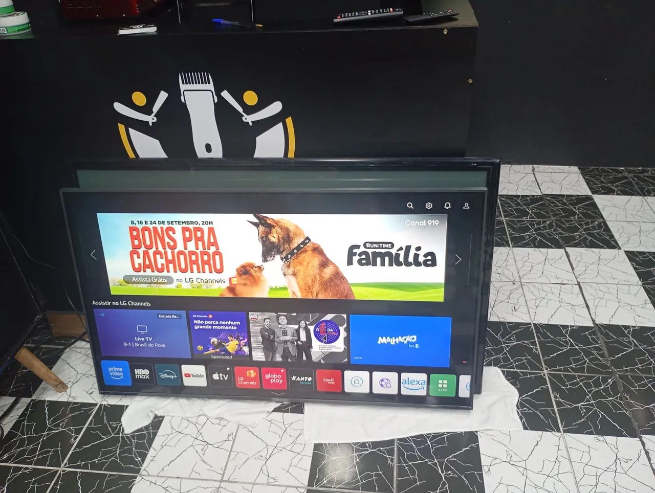 Vendo Smartv LG 50 polegadas top 4k borda infinita com comando de voz e vídeo game 4k  - Foto 5