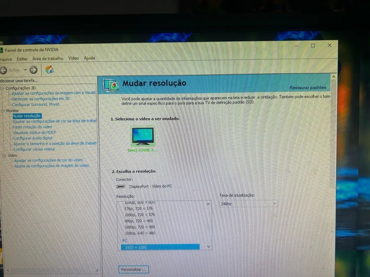 Monitor benq zowei 240htz - Foto 2