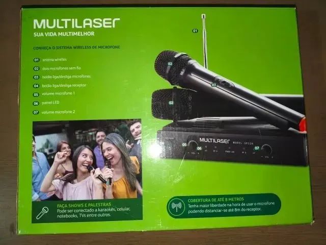Microfone Multilaser SP328