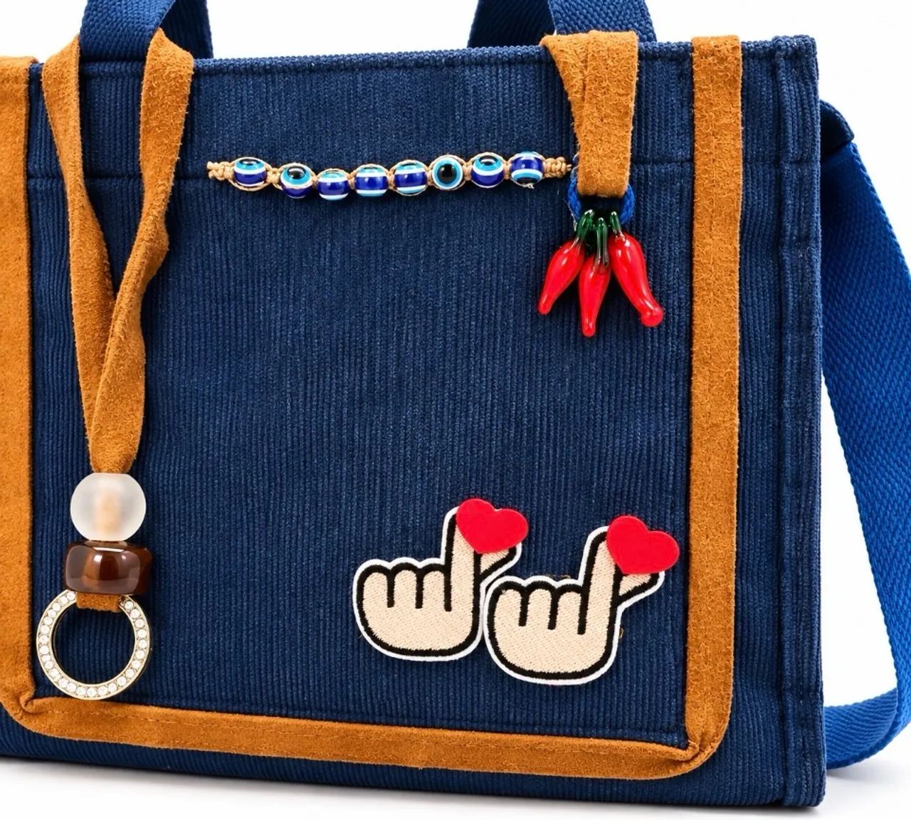 Bolsa coração Coreano  - Foto 2