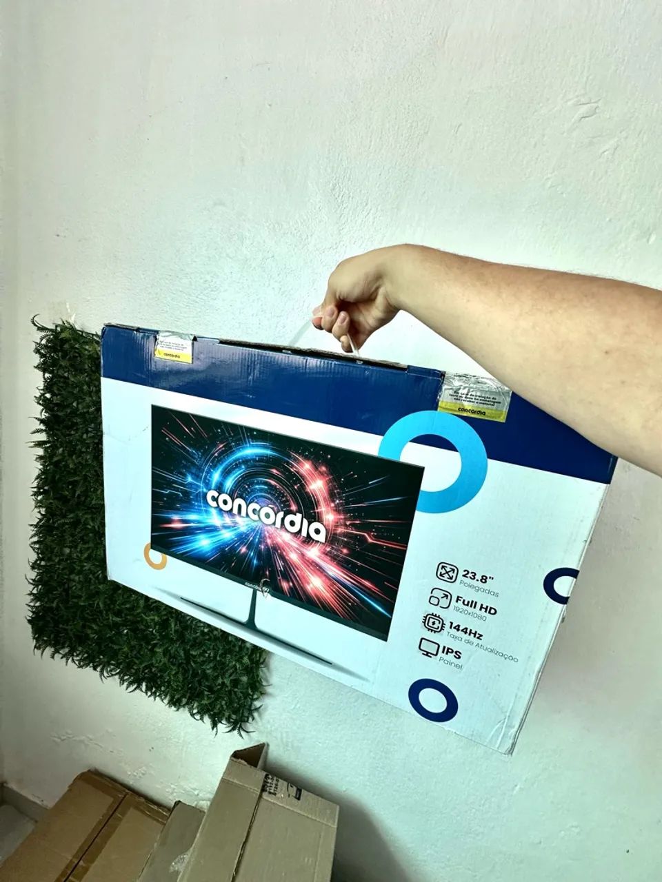 Monitor Gamer 23.8 e 144Hz LACRADO! - Foto 3