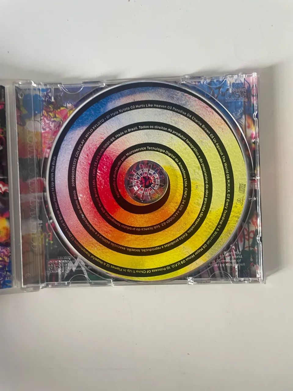 Cd Coldplay Mylo Xyloto - Foto 2