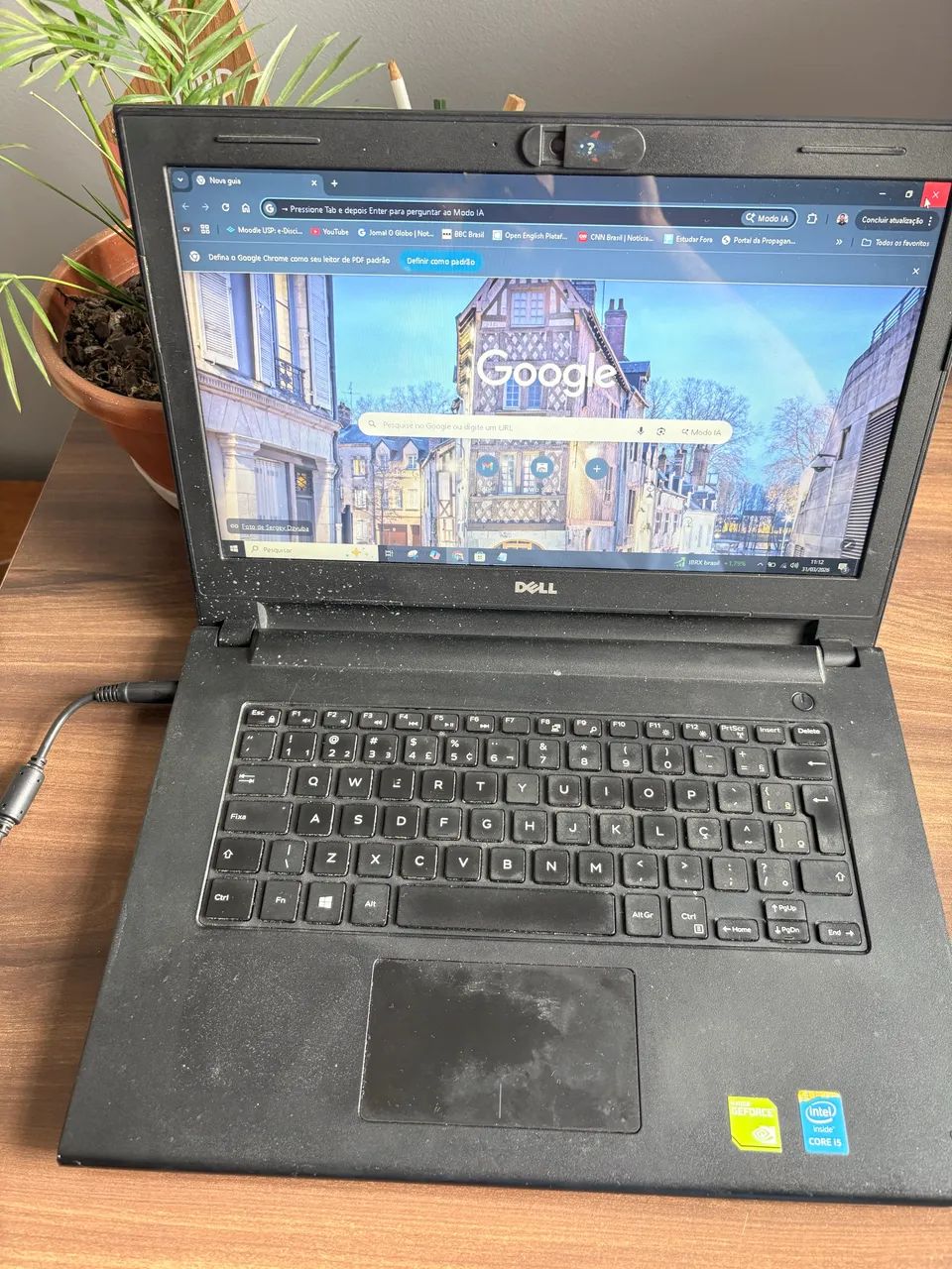 Notebook Dell com placa de vídeo inspiron 3442 - 2gb GeForce- 8gb ram - 240 SSD - i5 4ª