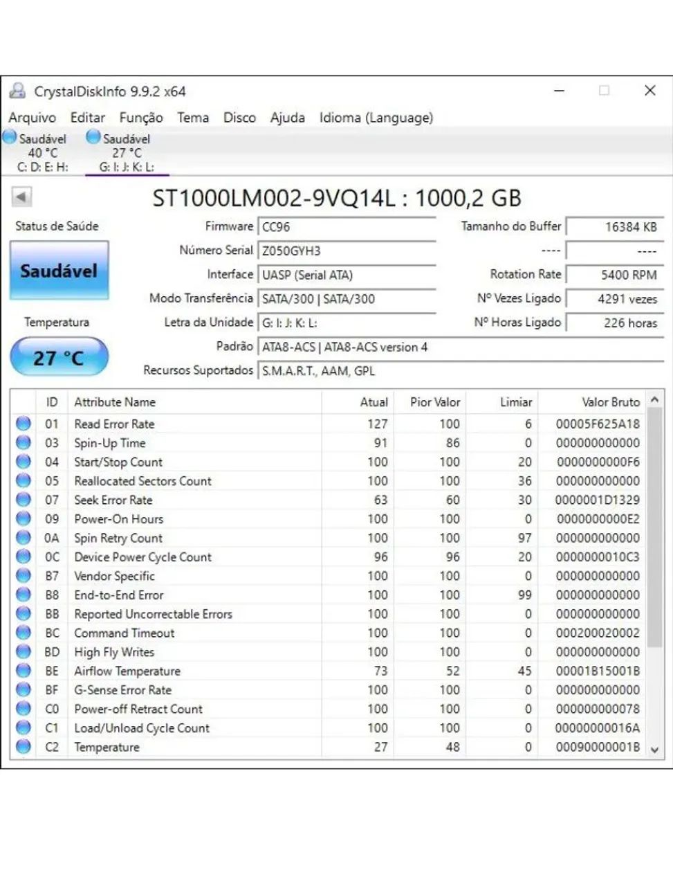 HD 2.5" 1TB Seagate Notebook  - Foto 4