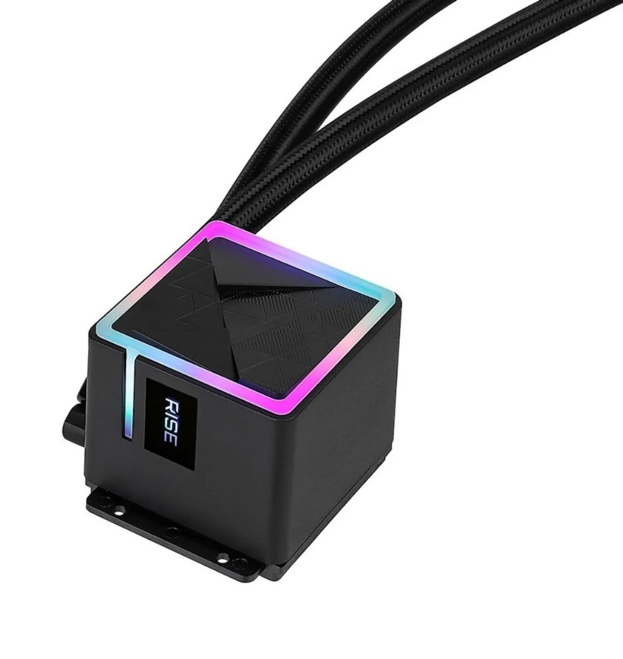 WATER COOLER RISEMODE GAMER ARGB RAINBOW 240MM AMD E INTEL - Foto 3