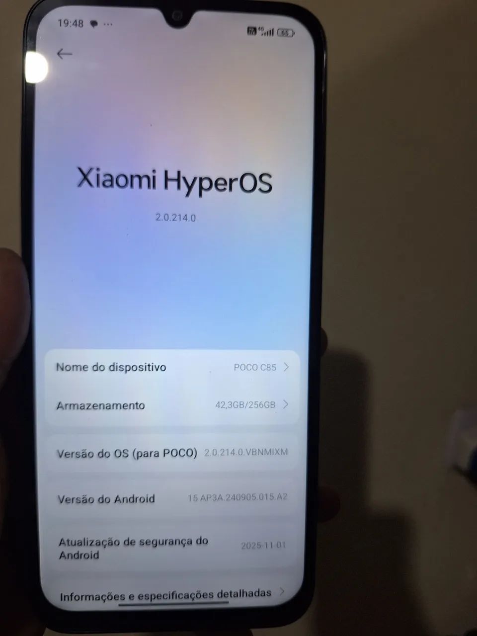 Poco c85 de 256 g  - Foto 3