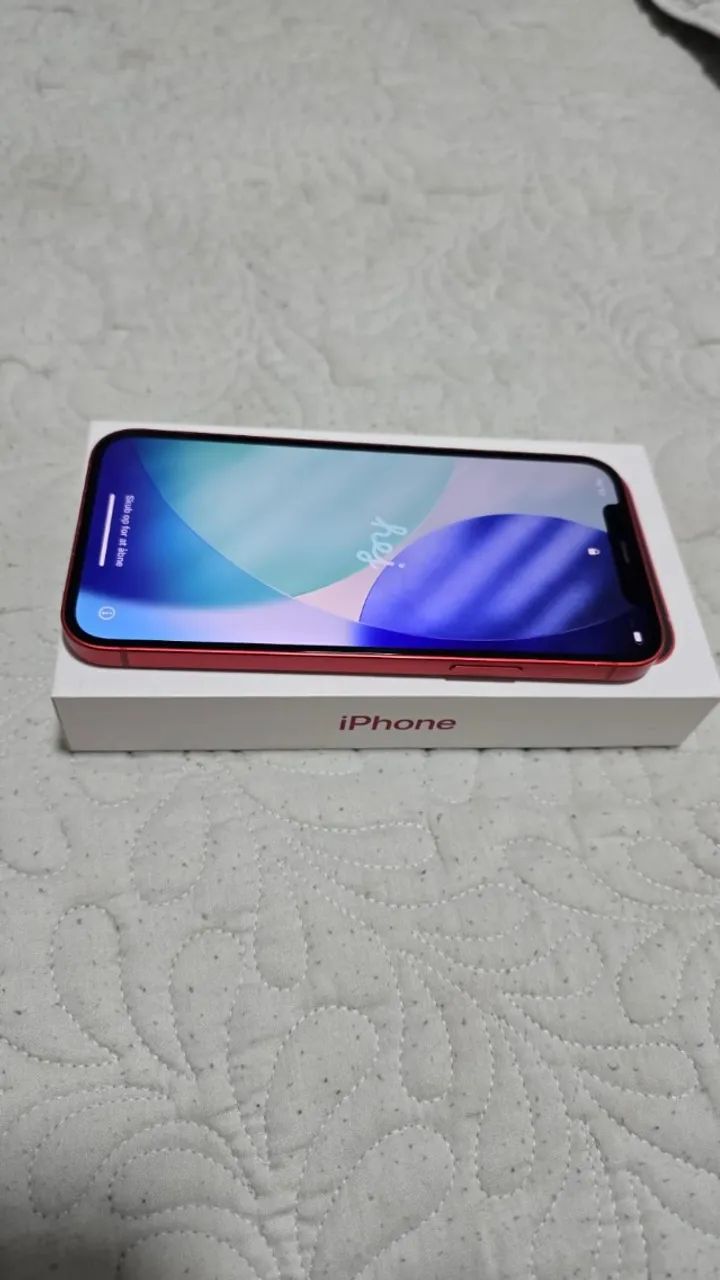 IPhone 12 128GB Vermelho RED - Excelente Estado  - Foto 4