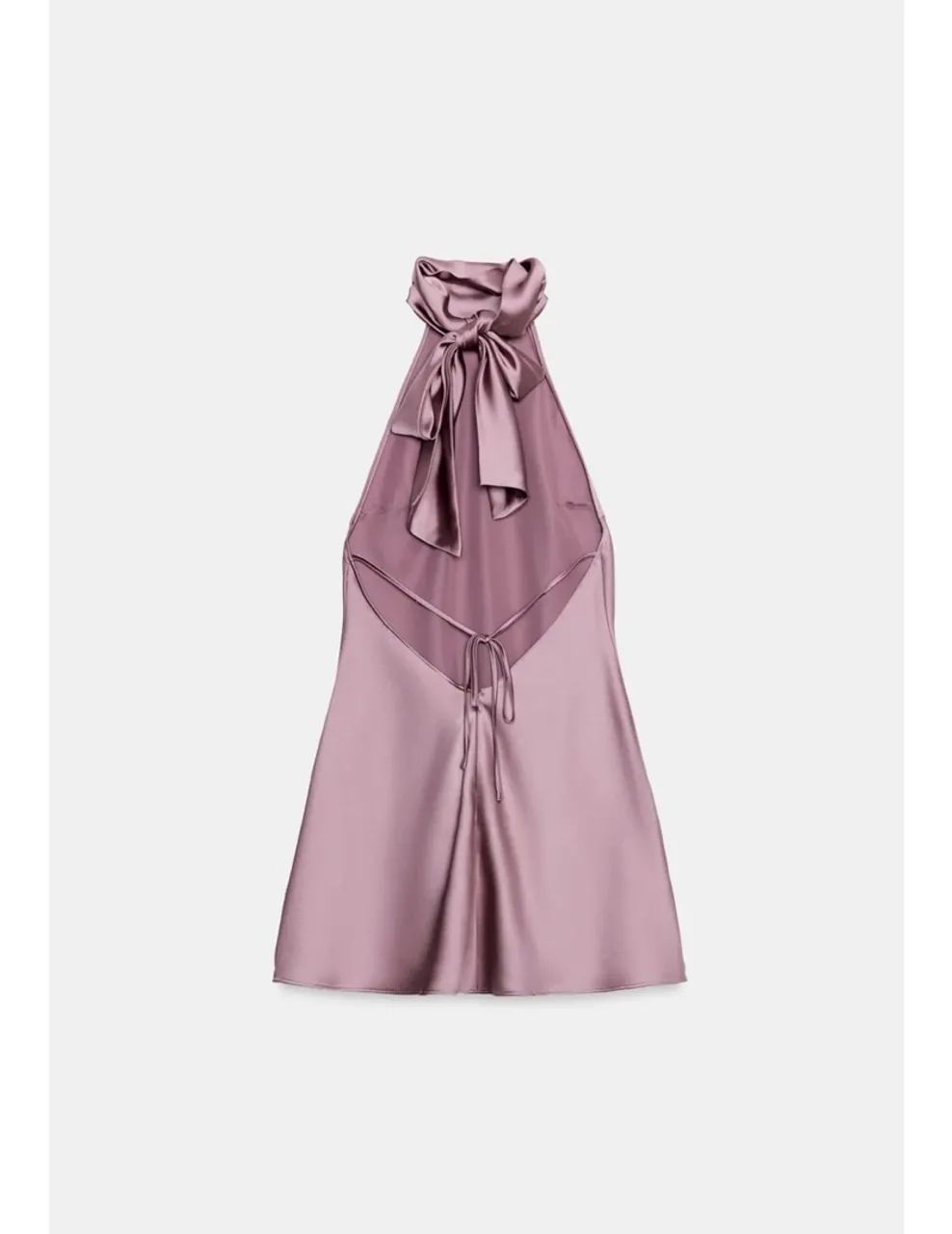 Vestido acetinado Zara  - Foto 5