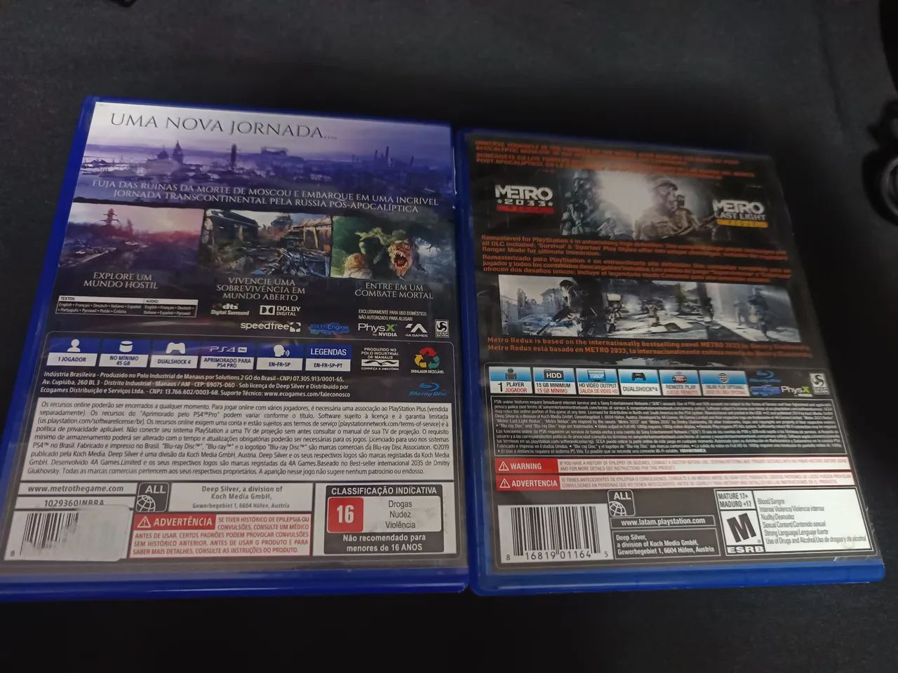 Combo Jogos Metro PS4  - Foto 2