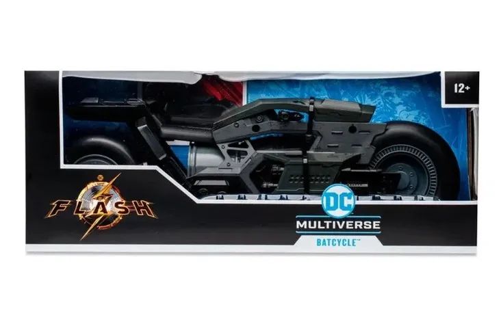 Batcycle Flash Movie Veículo Mcfarlane 