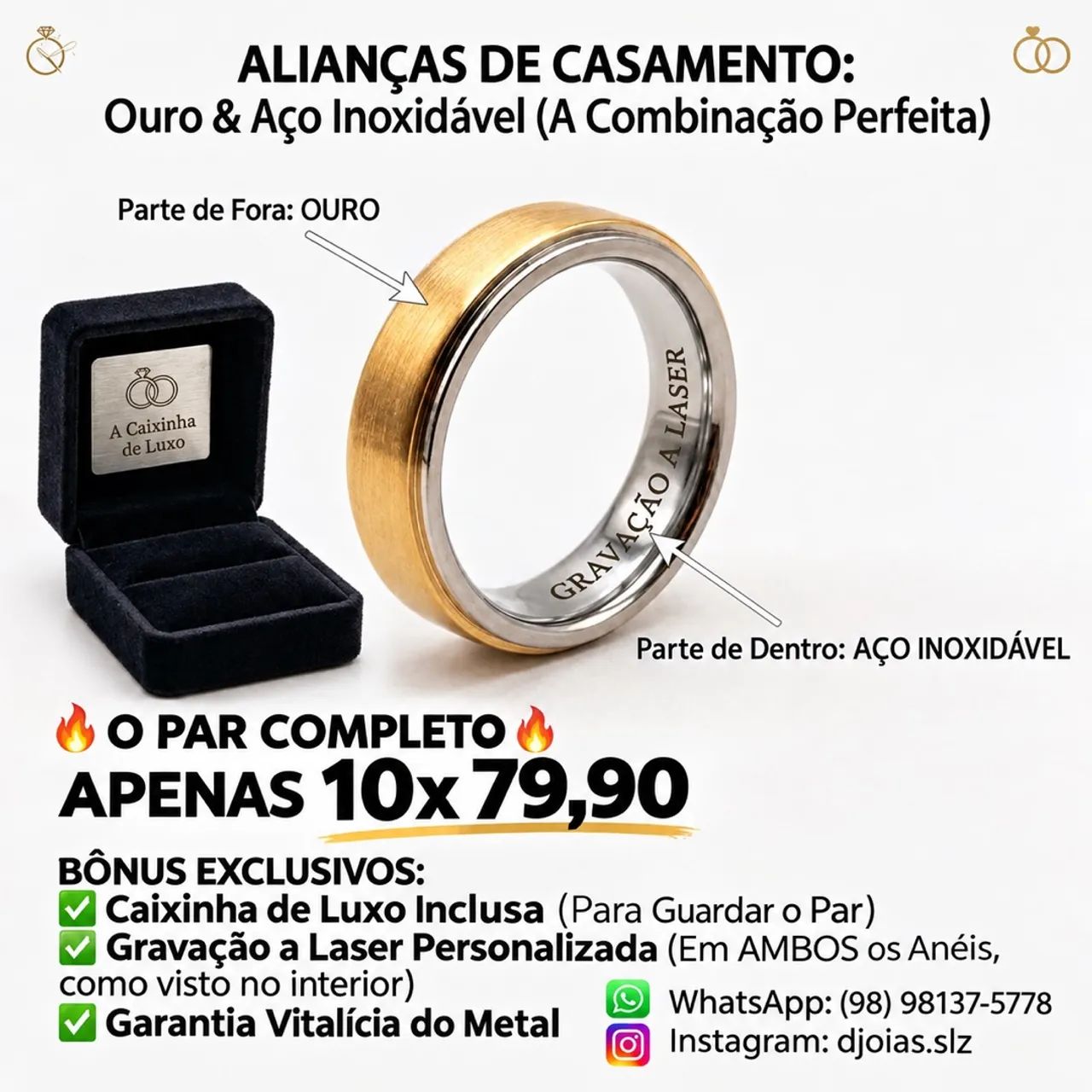 Par de aliança 