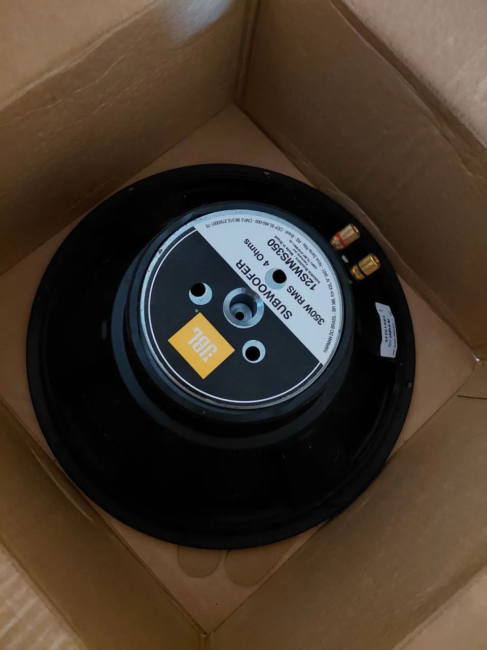 Subwoofer JBL 12 polegadas 350w rms Novo, na caixa - Foto 2