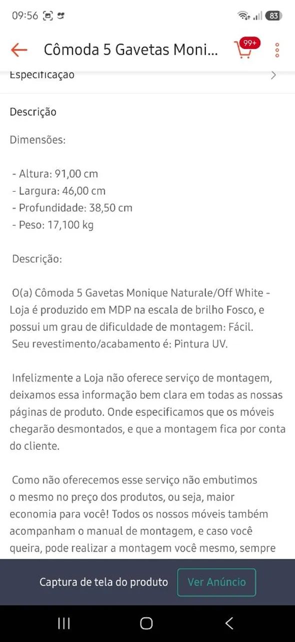 Gaveteiro comada - Foto 3