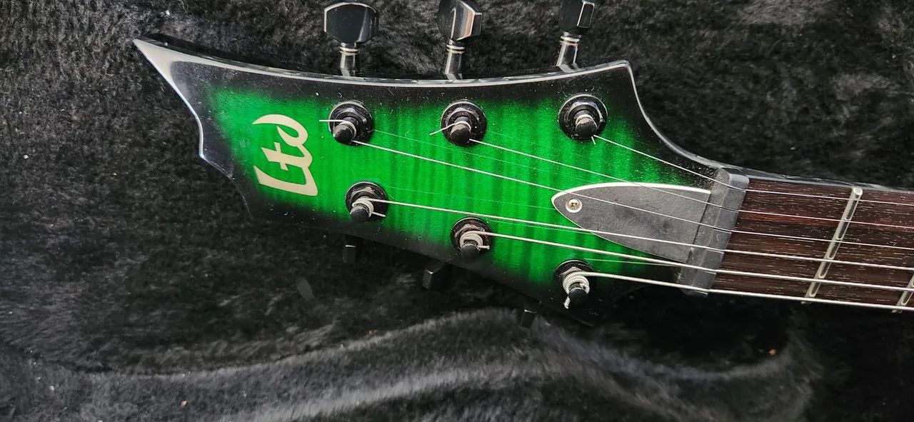 Guitarra ESP LTD HH com Gotoh, EMG 81/85 e Case ESP Original - Foto 4