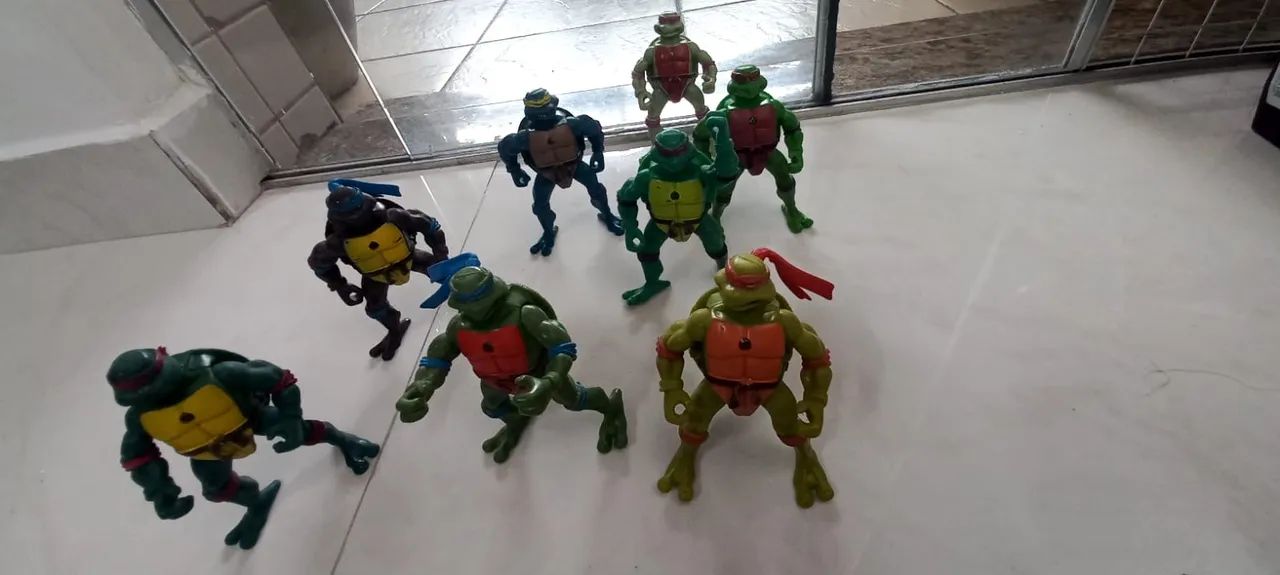 Bonecos tartarugas Ninjas 