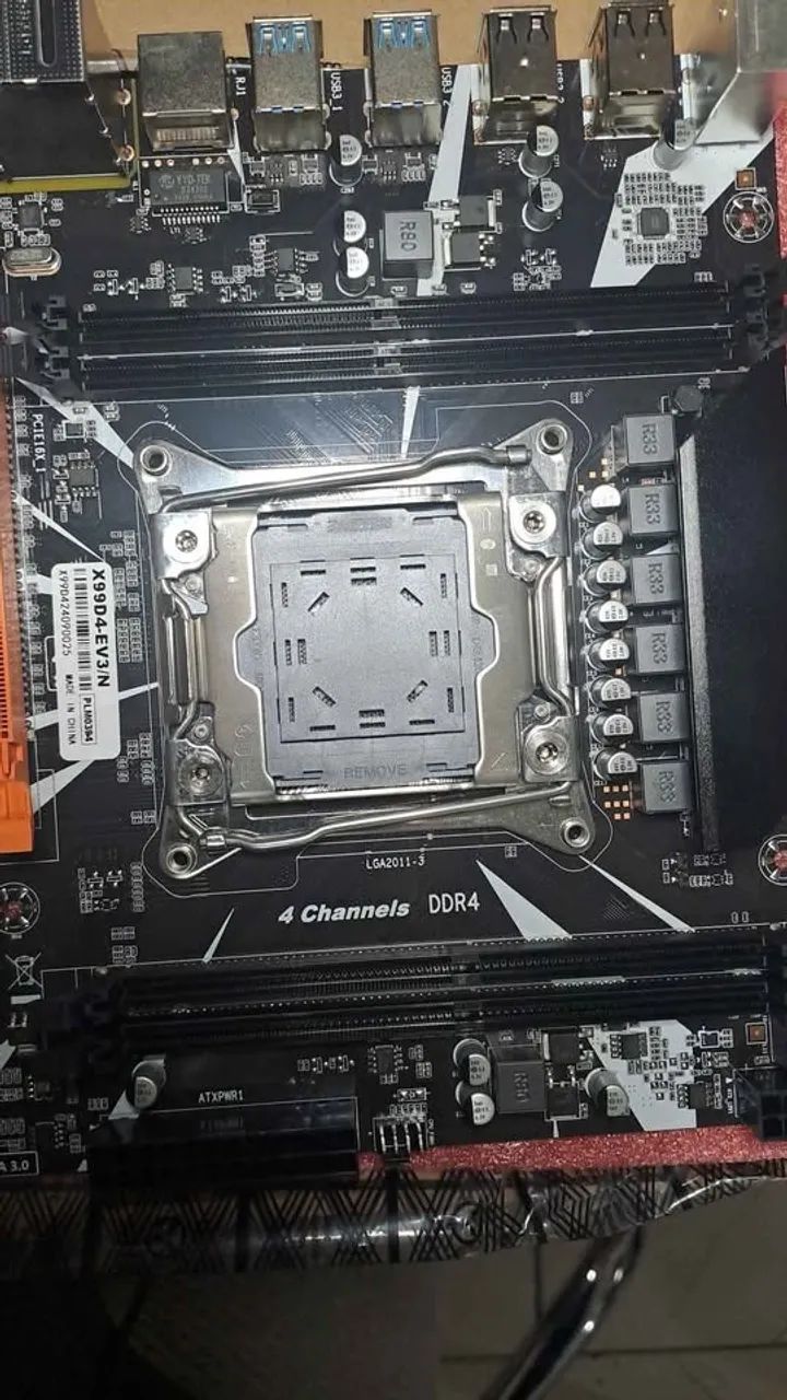 ? PLACA-MÃE X99 DDR4 ? ESTADO DE NOVA ? - Foto 4