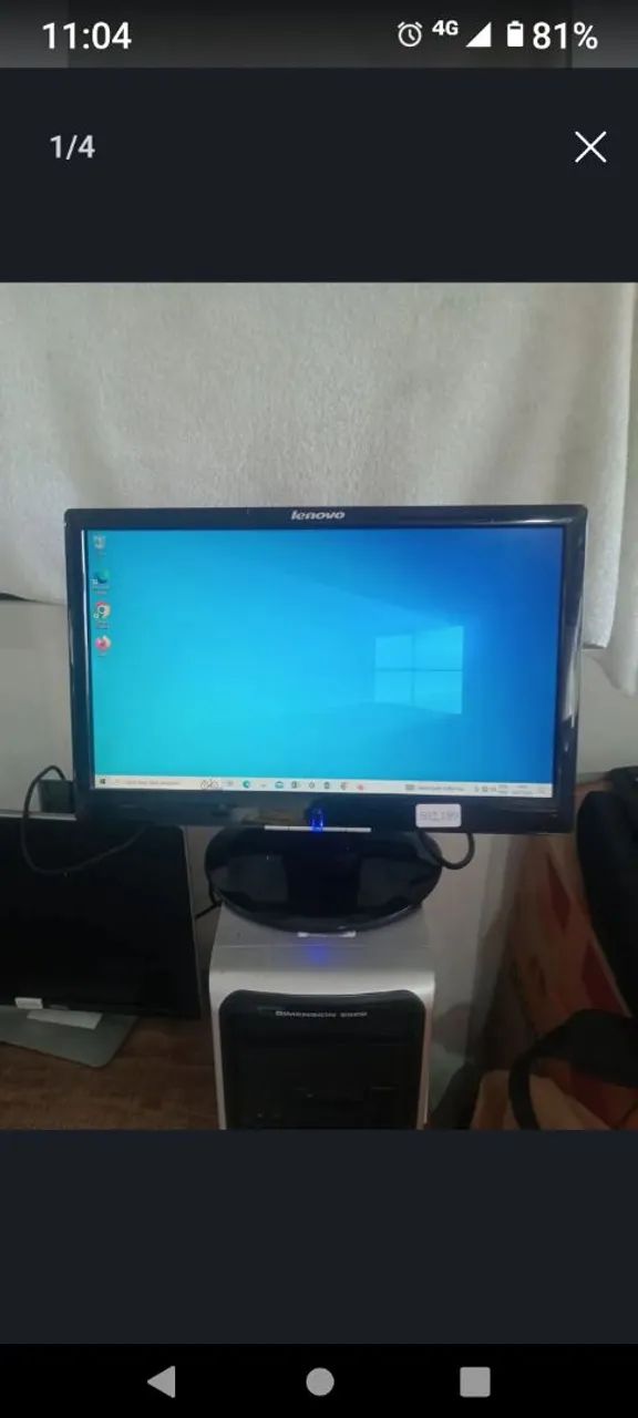 Monitor Lenovo 19 polegadas Bom preço 
