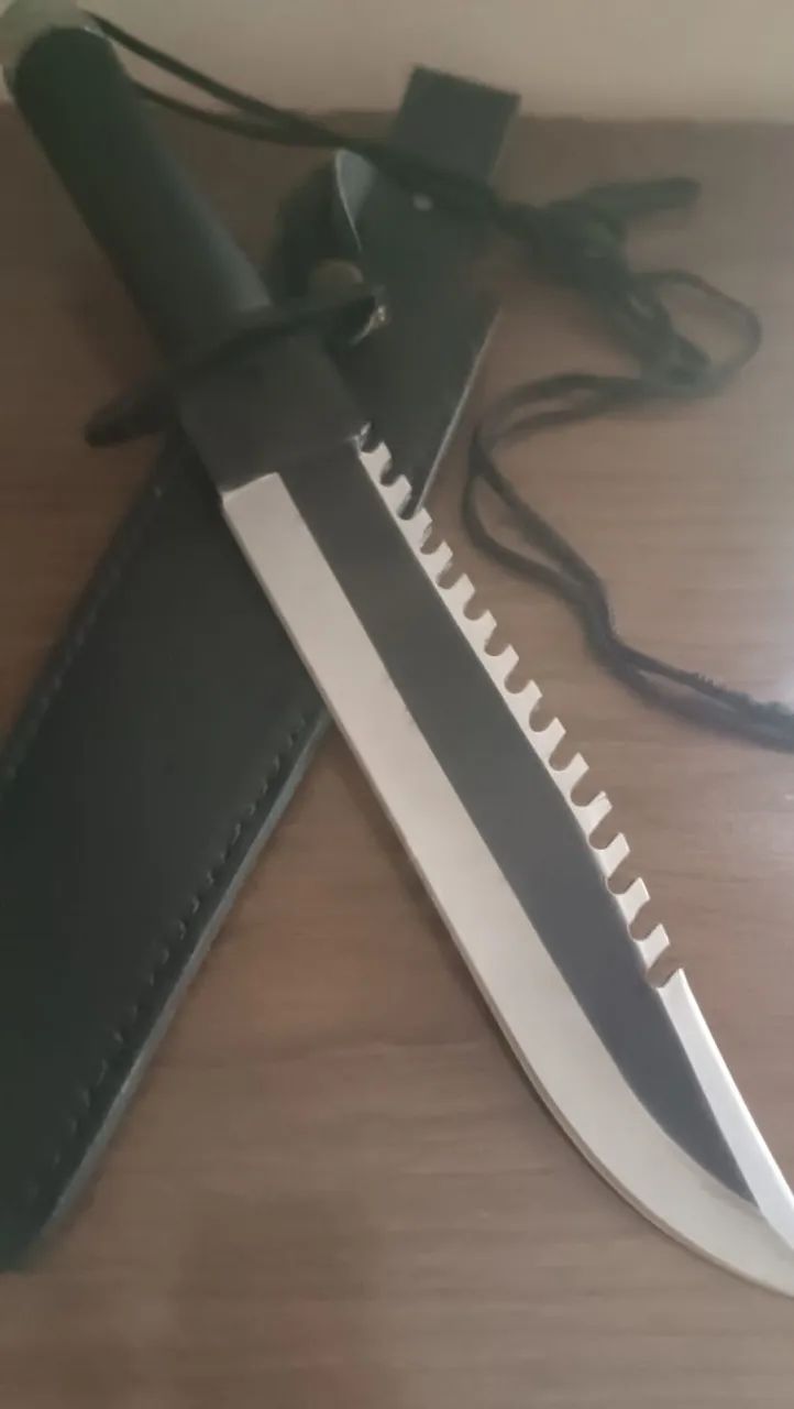 Faca de Churrasco/decoração RAMBO 2