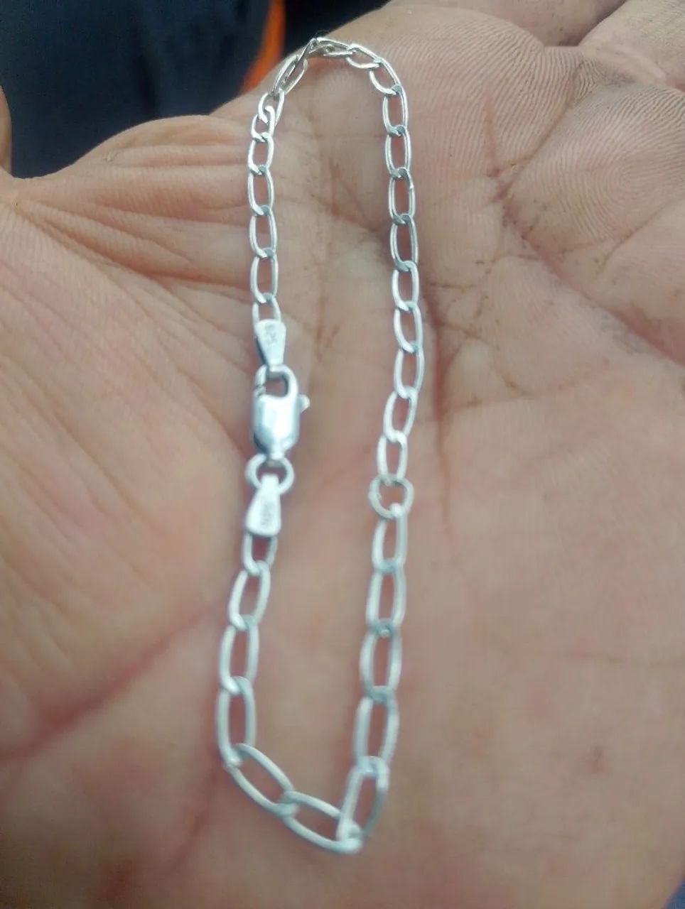 Pusera de prata peça Linda 