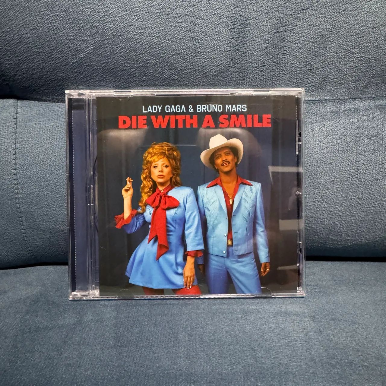 CD Single Bruno Mars & Lady Gaga Die with a smile 