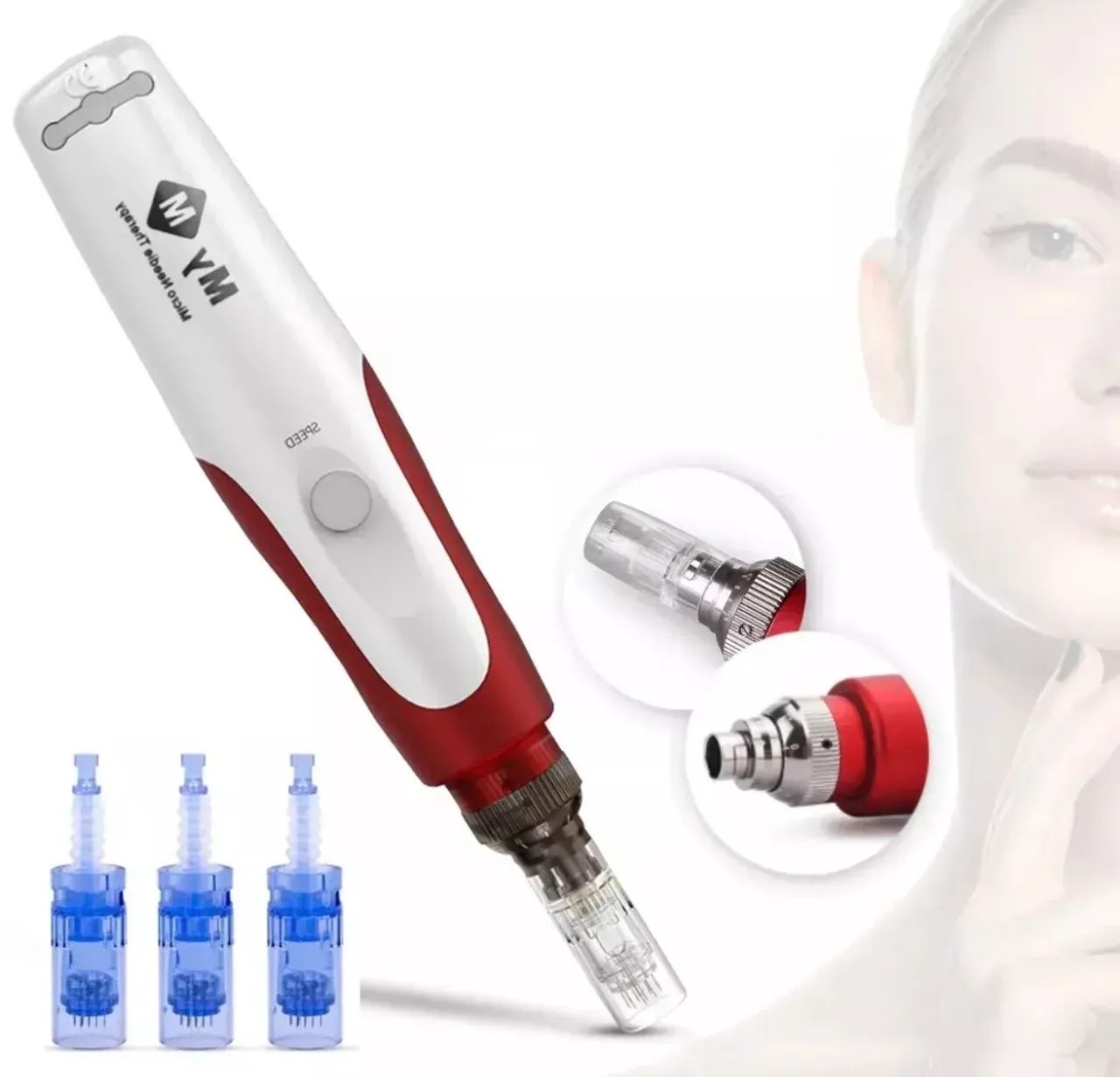 Dermapen MyM Ultima N2-C + acessórios  - Foto 2