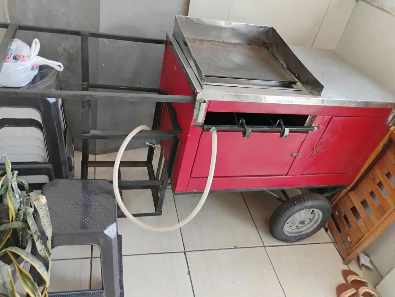 Carrinho de lanche bem conservado  - Foto 5