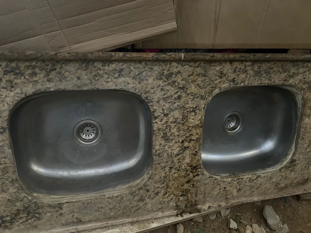 PIA DE COZINHA COM DUAS CUBAS  - Foto 2