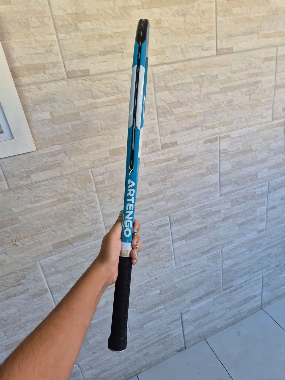 Raquete de Tênis Artengo Azul - Leve e Fácil de Jogar - Foto 2