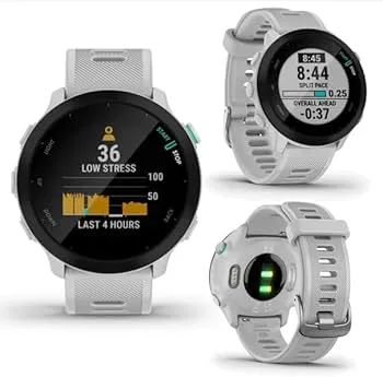 Forerunner 55 (42mm) Branco e Preto R$ 1.299,00