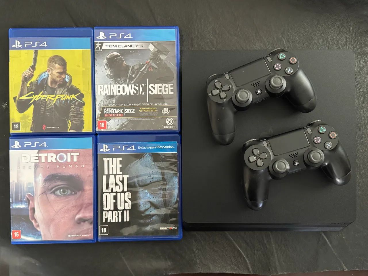 PlayStation 4 - 1T - Consoles de Vídeo Game - Pedra Miúda