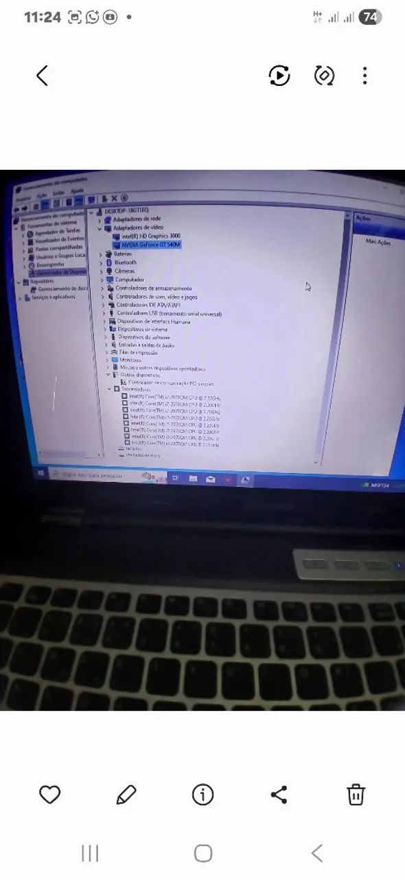 NOTEBOOK i7 NVIDIA GEFORCE  - Foto 2