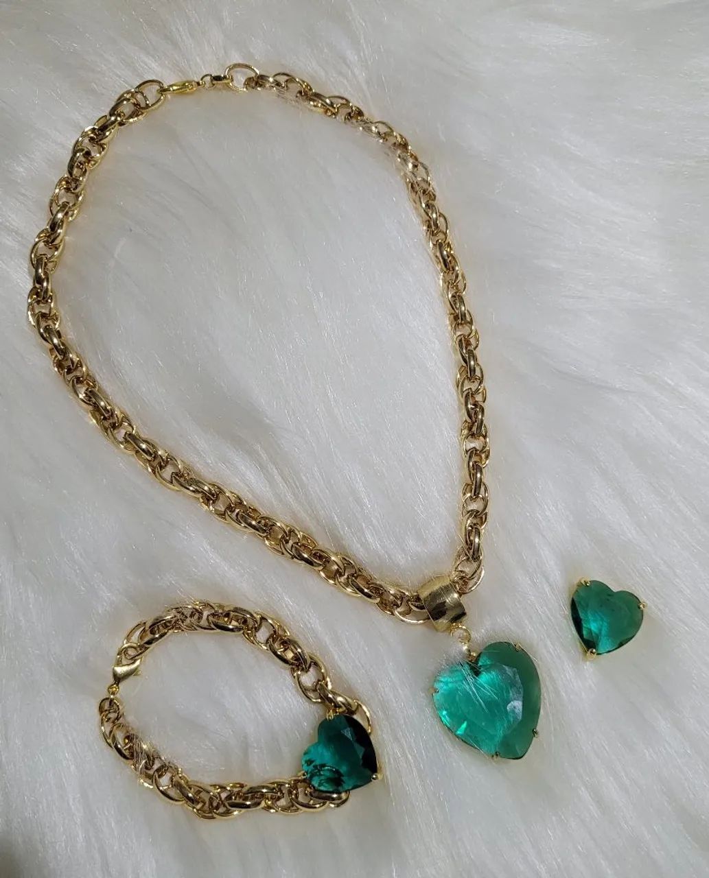 Conjunto semi joias de luxo - Foto 3