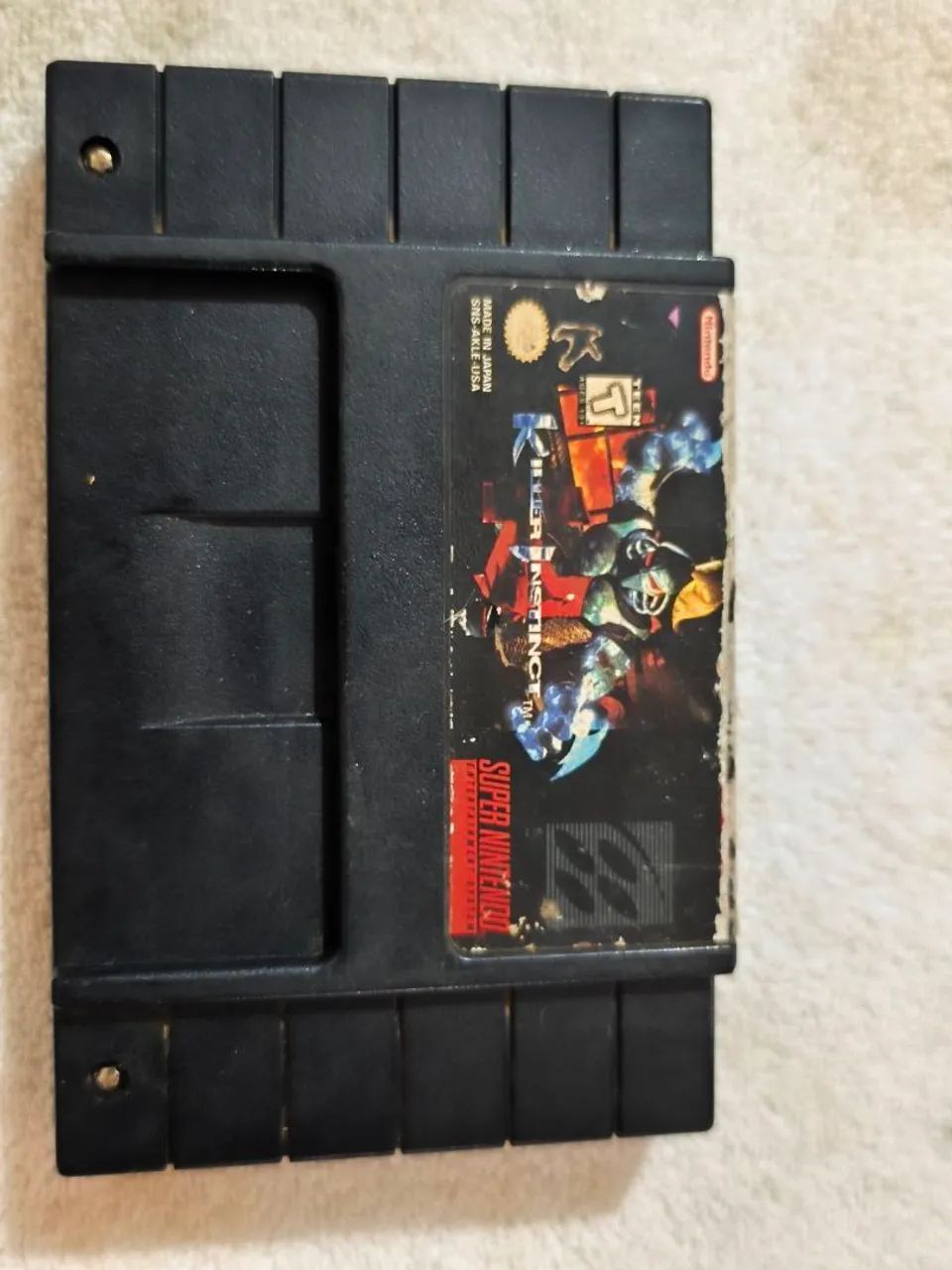 Killer Instinct de Super Nintendo 100% ORIGINAL
