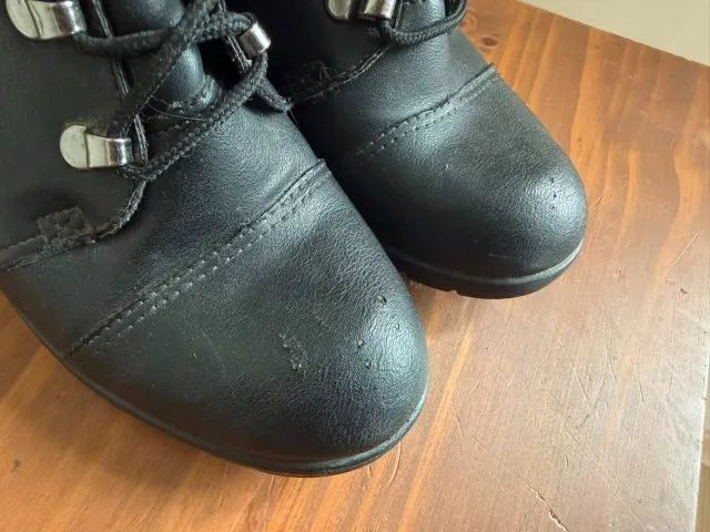 bota de couro dakota - Foto 4