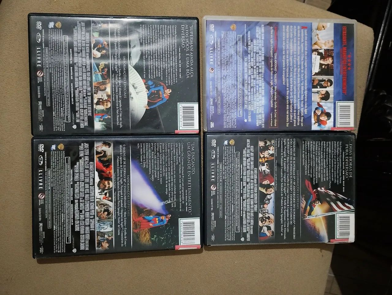 Dvds de SUPERMAN ( I, II ,III IV) - Foto 3