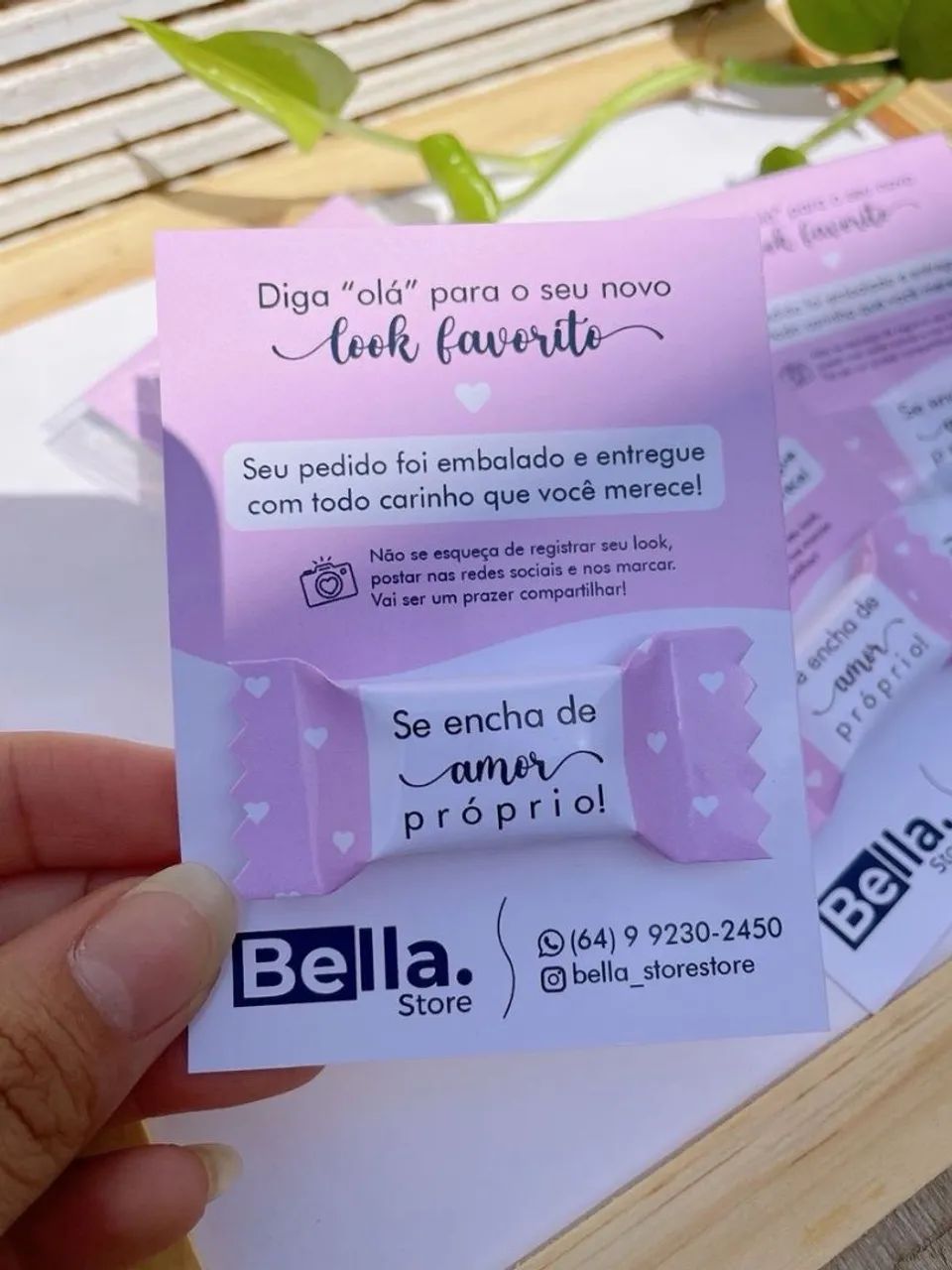 Cartão com balinha personalizada  - Foto 5