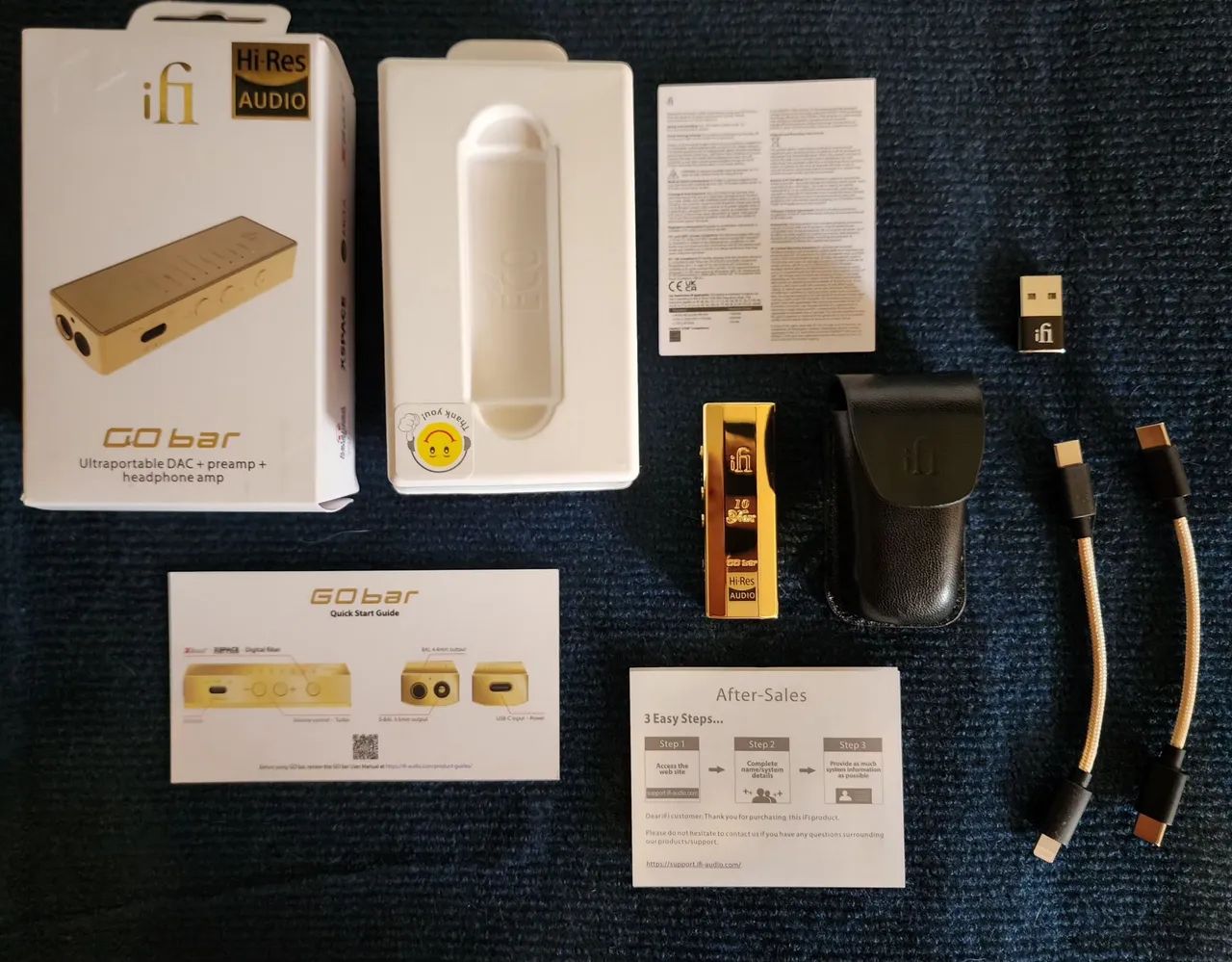 IFI Go Bar Gold 10th Anniversary Dac Amplificador - Foto 2
