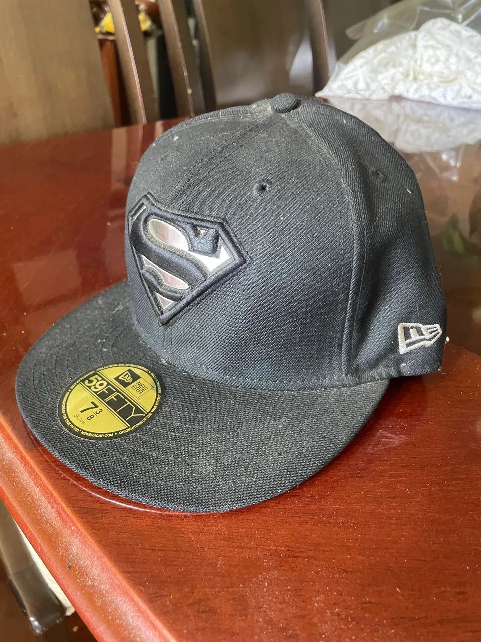 Boné SuperMan - preto/prata - New Era  - Foto 2