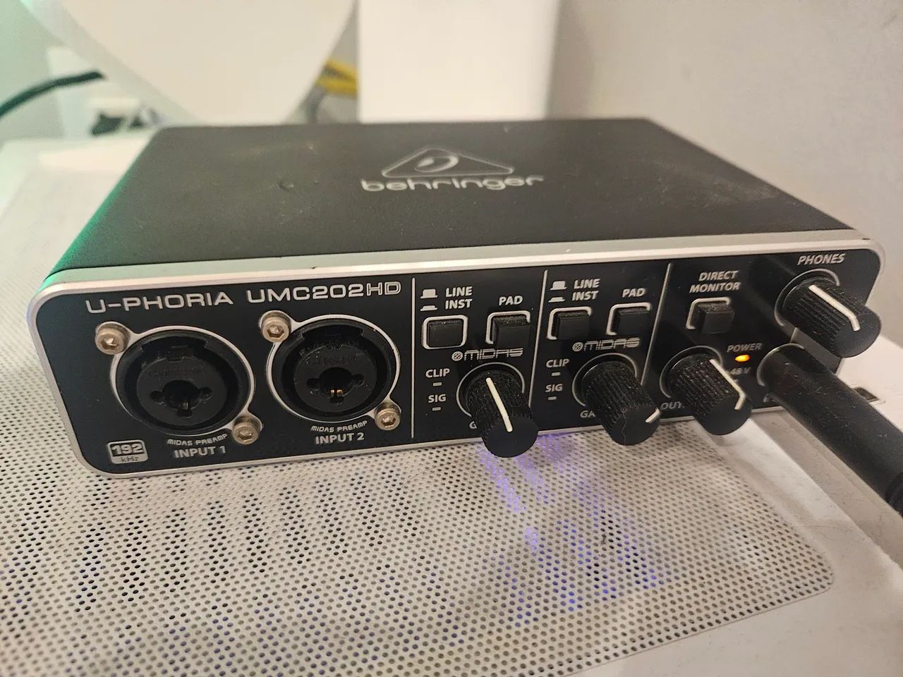 Interface de Áudio UMC202HD  - Foto 2