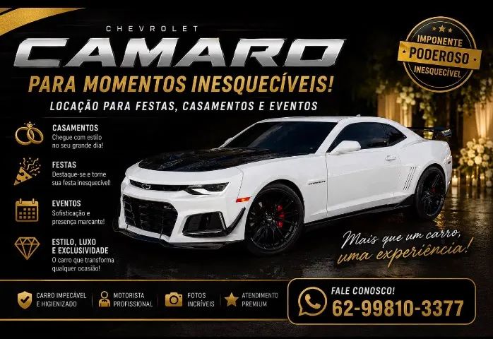 LOCAÇÃO DE CARRO PARA EVENTO