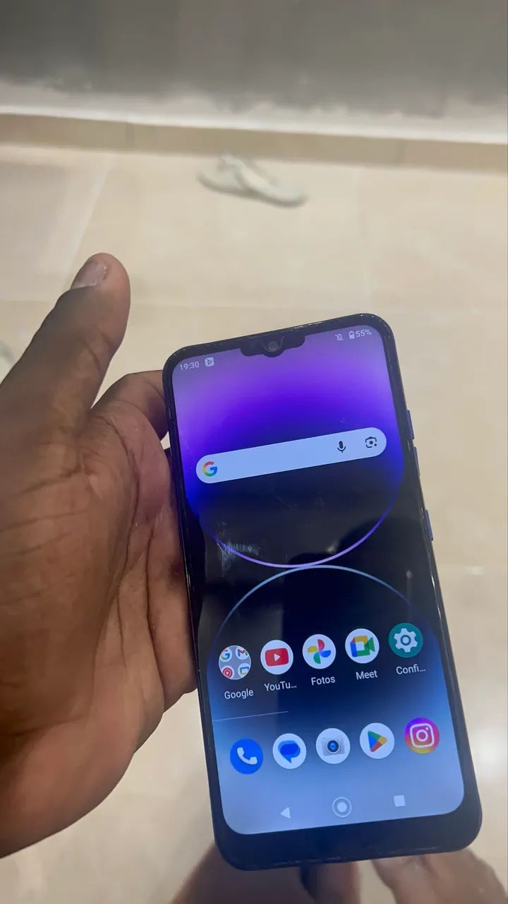 LG K22+ 64GB 3GB RAM Azul - Funcionando Perfeitamente - Foto 4